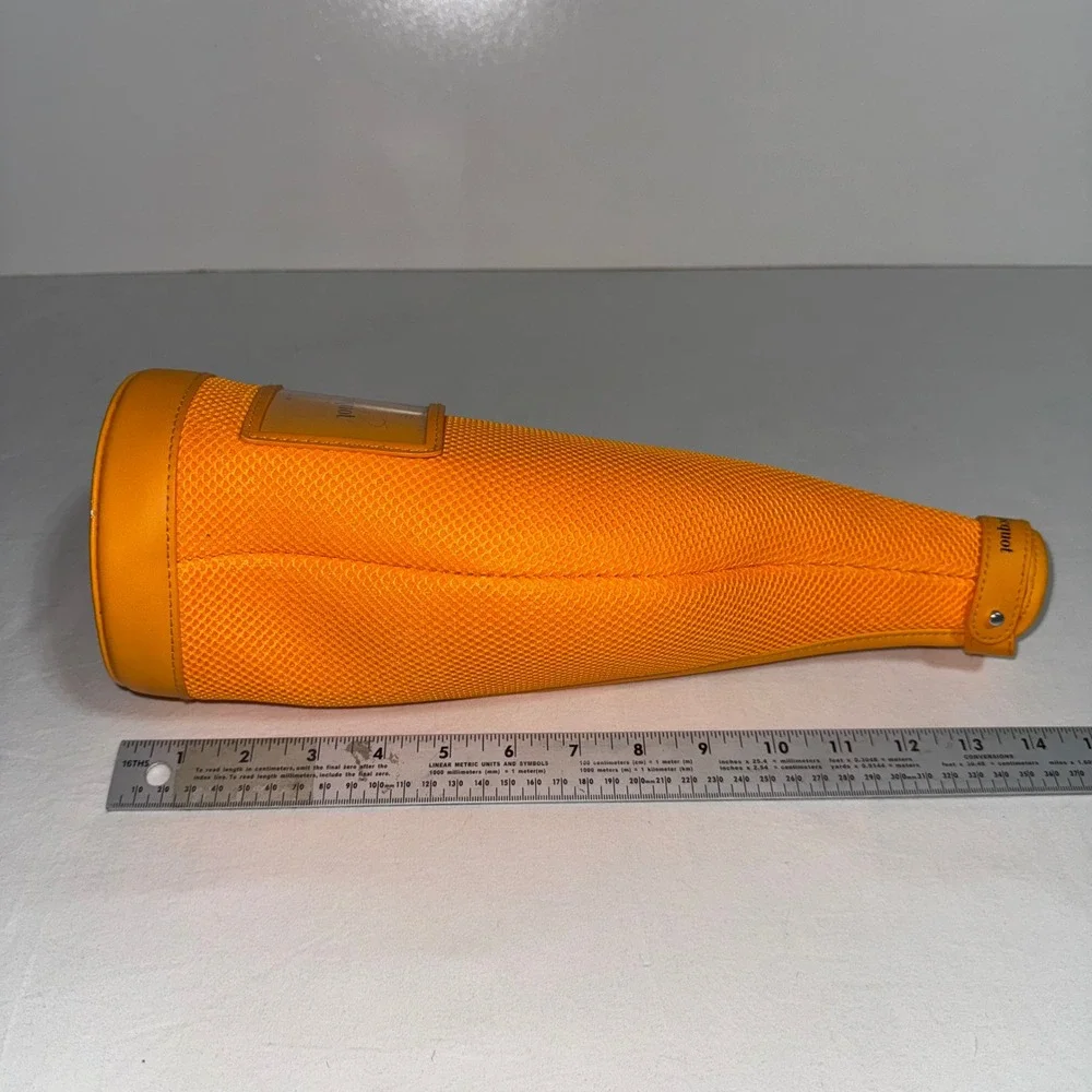 Veuve Clicquot Ice Jacket Champagne Bottle Cooler Bag Orange Neoprene Insulated